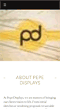 Mobile Screenshot of pepedisplaysinc.com