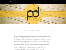 Tablet Screenshot of pepedisplaysinc.com